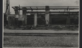 Dworzec osobowy. 4 sierpnia 1945 r.